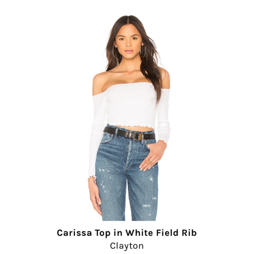 Clayton off the shoulder Top